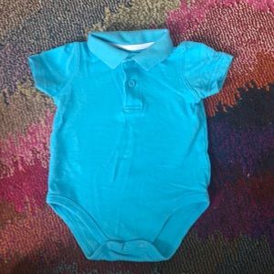 9 month polo onesie